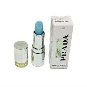 Prada Astral Pink Lip Balm Mini Blue U001 Lip Blushing Care New In Box